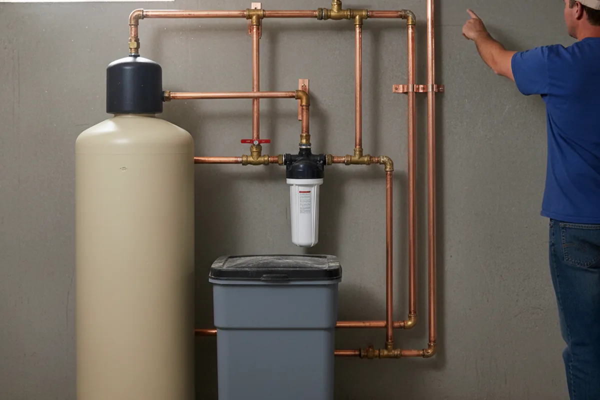Whole-house water treatment system installed in Mary Alice